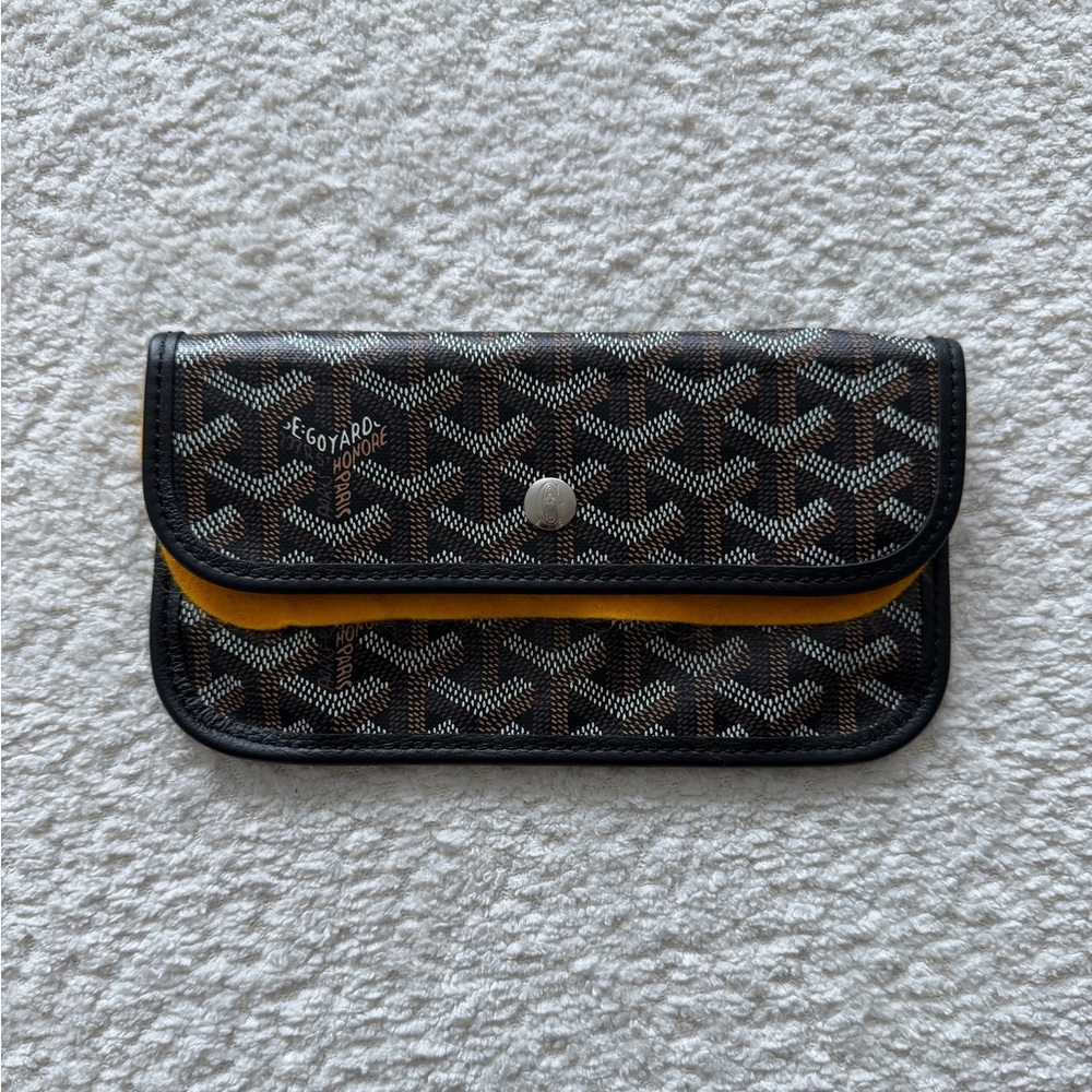 Goyard goyradine pouch/ clutch black new